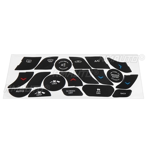 Autocollant de réparation de bouton de climatisation pour Chrysler 200 2014 2015 2016 2017, autocollant de réparation de bouton, décoration, nouveaux autocollants de voiture - Product Image 1