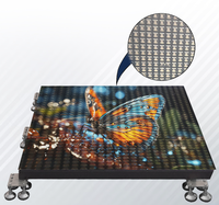 Wasserdicht 3d Tanz P3.91 P4.81 auf dem Boden stehende led-Anzeigenbildschirm-Panels led-Bildschirm Tanzfläche