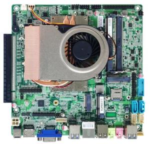 Placa base ITX QM6000 Core 6th Skylake <span class=keywords><strong>I5</strong></span> <span class=keywords><strong>6300HQ</strong></span> Quad Core 2,3G DDR4 interfaz compatible con resolución 4K puertos DP RS232 2 * HDMI - Product Image 1