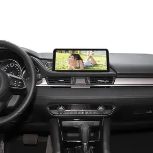 Nuevo diseño 12,3 "Pantalla IPS inalámbrica con cable Auto Full Touch 4G ranura Sim Android Radio de coche para Axela <span class=keywords><strong>Mazda</strong></span> <span class=keywords><strong>6</strong></span> 2020 2021 <span class=keywords><strong>2022</strong></span> - Product Image 1