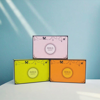 Boîte cadeau de luxe haut de gamme personnalisée avec logo, en carton mat écologique, à fermeture magnétique, pour flacon de parfum vide, avec gaufrage