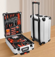 Juego de Herramientas Completo de Alta Calidad de 499 Piezas con Caja con Ruedas, Ideal para Mecánicos de Automóviles, Mantenimiento de Bicicletas y Equipos