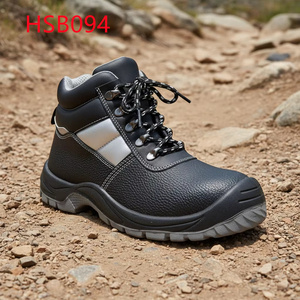 Chaussures de sécurité ZYF, design avec accents réfléchissants pour conditions de faible luminosité, pour installations industrielles, système de soutien flexible, bottes de travail HSB254 - Product Image 6