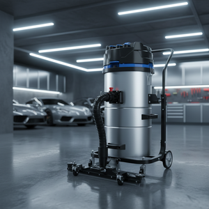 高品質5400Wウェット & ドライ掃除機ヘビーパワー80L大容量産業用掃除機 - Product Image 2