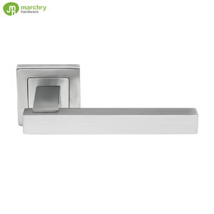 Levier carré et poignée de porte rose pour porte intérieure - Product Image 1