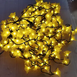 Decoração do feriado do Natal LED Willow String Light Para Festa do evento do casamento