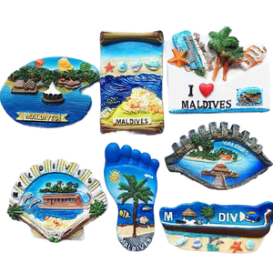 Magneti per Frigorifero in Metallo Personalizzati, Regalo Promozionale Ecologico per Souvenir Turistici, Viaggi, Città e Paesi con Taglio Sagomato - Product Image 1