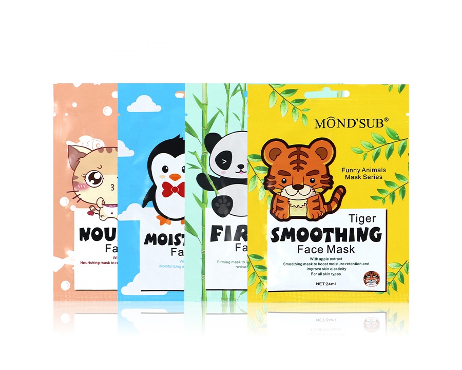 OEM Mascarilla Beauty, маска для лица с животными, глубоко увлажняющая отбеливающая маска для лица с принтом животных