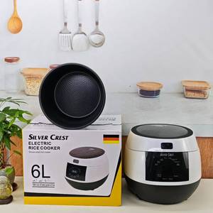 Olla Arrocera Inteligente Multifuncional de 5L, Eléctrica, de Acero Inoxidable, con Control por Microcomputadora, para Uso Doméstico - Product Image 2