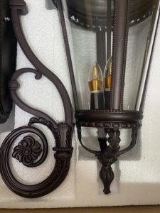 Large European Classic Outdoor <b>LED</b> Wall Lamp Ip65 Waterproof Outdoor Home Garden Hotel Corridor Wall Lamp - Product Image 5