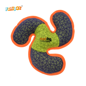 Famipet fabricante personalizado al por mayor <span class=keywords><strong>Boomerang</strong></span> nuevo diseño peluche mascota juguete Squeaky perro juguete - Product Image 3