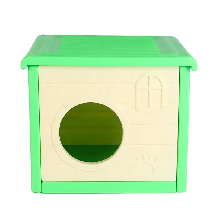 Geerduo PE Solid Outdoor e Indoor facilmente assemblante solido impermeabile Pet Dog Cat Cube Cave con Scratch Pad