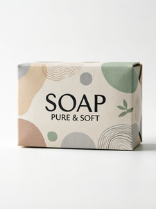Custom Printed Soap Packaging Box White Card <strong>Paper</strong> Folding <strong>Carton</strong> With Logo - Product Image 2