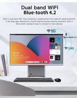 24 27 Zoll Ansprechender Tragbarer N95 N5095 Aluminium-Gehäuse I5 I7 I9 Computer PC Monoblock Schlanker All-in-One