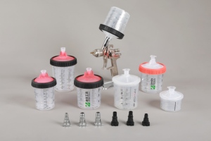 Système de gobelets jetables pour mélange de peinture industrielle |   Colorisage rapide et peinture au pistolet sans désordre - Product Image 5