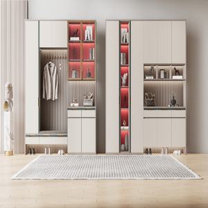 Mueble Zapatero de Madera Ecológico de Estilo Moderno para Almacenamiento en Toda la Casa - <span class=keywords><strong>Entrada</strong></span> de Hotel/Villa/Apartamento - Product Image 3