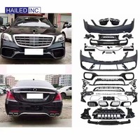 HAILED Kits de carrosserie de vente chaude pour Mercedes Benz W222 mise à niveau vers S63 AMG 2022 vers S65 AMG vers S450 pare-chocs de voiture pour W222