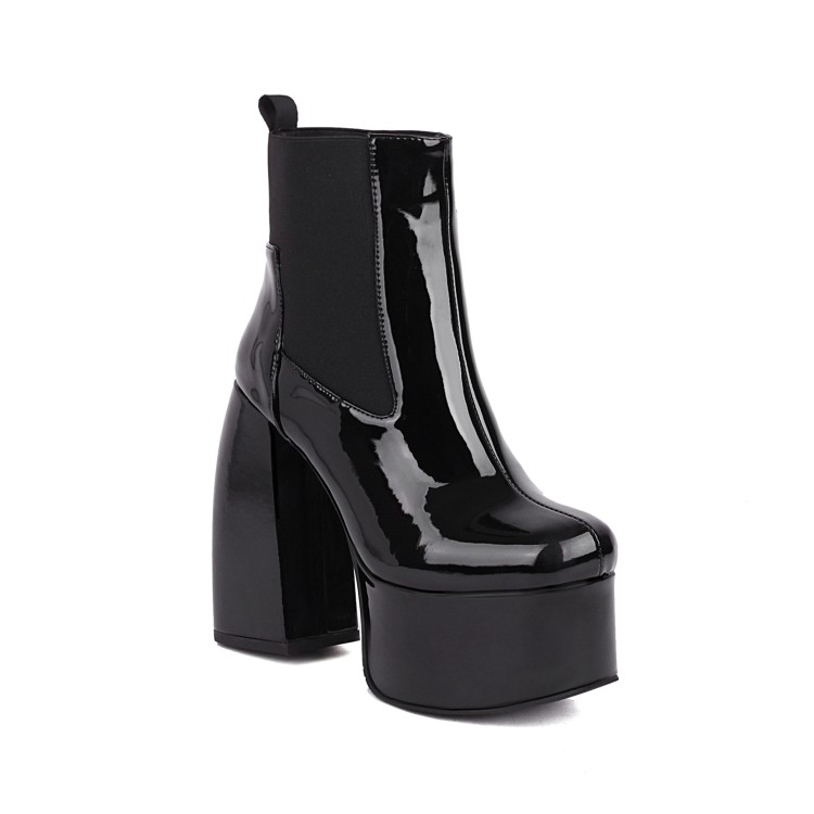 Cuir verni noir