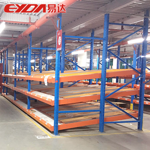 Estantería de flujo de cartón de acero al por mayor estante de almacenamiento resistente de 5 capas multinivel de protección contra la corrosión de flujo por gravedad - Product Image 3