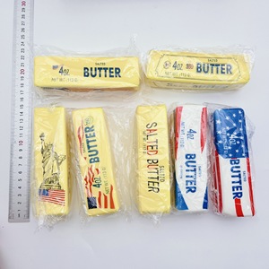 Butter Stick Slow Rebound Squishy, Simulated Food Stress Relief Toy, PU <b>Material</b>, Customizable Patterns - Product Image 3