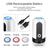 Pompe Distributrice d'Eau Électrique Portable Intelligente USB Flojet Mini pour Bouteille de 5 Gallons DC 12V OEM Froide en Plastique Tactile Sans Fil
