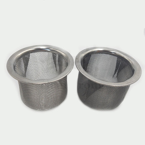 Bộ Lọc 10Mm 15Mm <span class=keywords><strong>20Mm</strong></span> Bộ Lọc Bằng Thép Không Gỉ Có Nắp Hình Nón Lưới Dây Viền Cạnh - Product Image 5