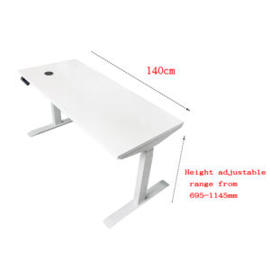 हॉट सेल स्मार्ट इलेक्ट्रिक एर्गोनोमिक एडजस्टेबल ऊंचाई डेस्क एकल मोटर स्थायी डेस्क पैर - Product Image 6
