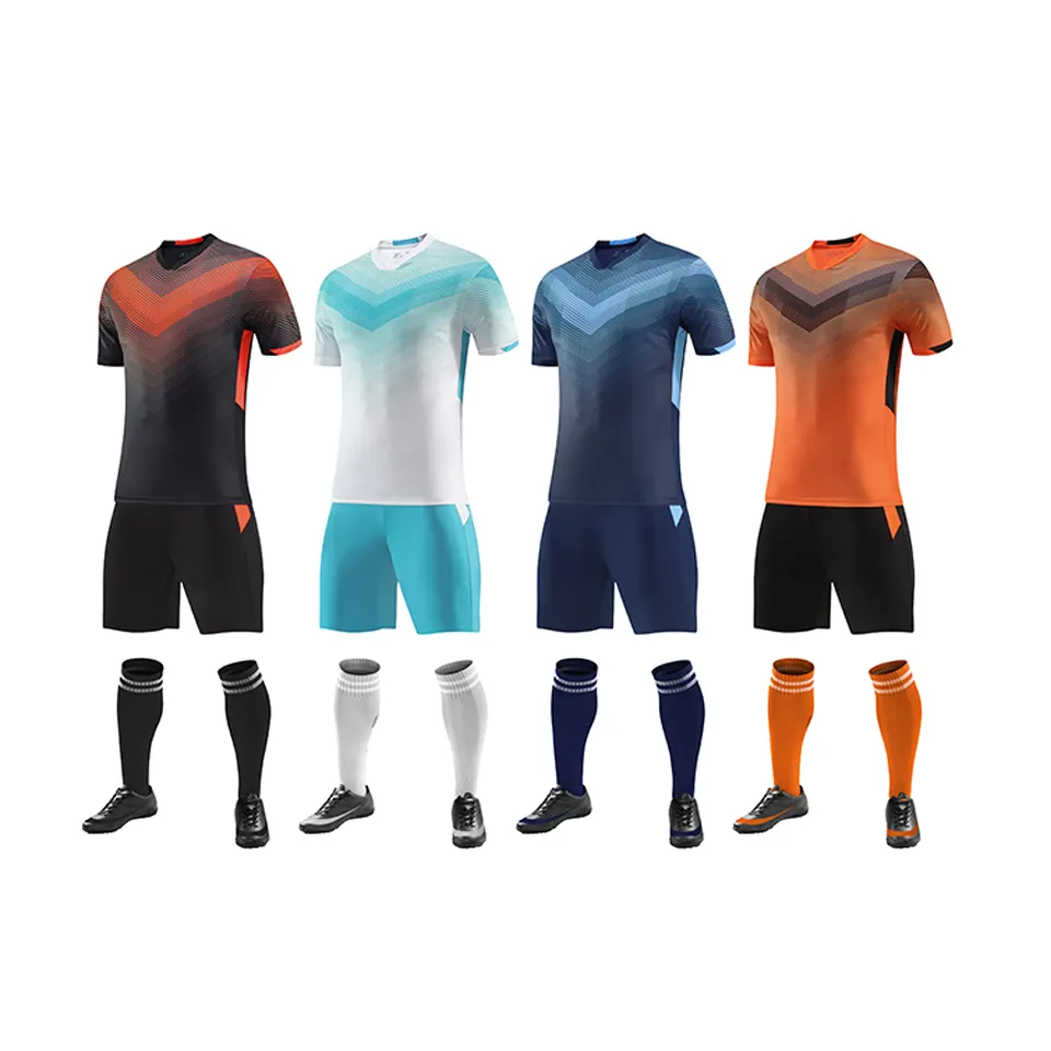 High Quality Customized Club Team Sports Argentina Football Jersey Soccer Training Uniforms Soccer Shirt