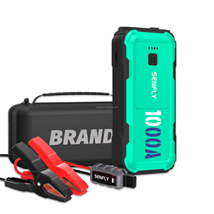 OEM/ODM 다기능 휴대용 자동차 점프 스타터 배터리 강력한 10000mah 1000 앰프 12v 비상 부스터 점퍼 스타터 자동차