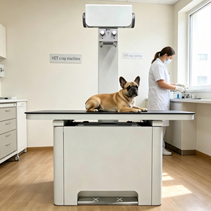 Appareil de radiographie vétérinaire stationnaire 32 kW, système de radiographie numérique pour animaux avec table d'examen - Product Image 1