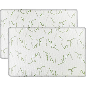 <span class=keywords><strong>Couverture</strong></span> de matelas de berceau en bambou ultra doux et imperméable de qualité supérieure, certifiée OEKO-TEX, en fibres creuses 3D, vente en gros d'usine OEM/ODM - Product Image 2