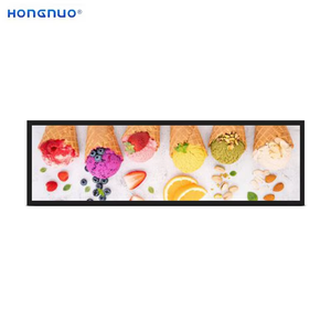 HONGNUO Pantalla <span class=keywords><strong>de</strong></span> Barra Estirada <span class=keywords><strong>de</strong></span> 19.4 Pulgadas <span class=keywords><strong>de</strong></span> Alto Brillo, Compatible con Múltiples Formatos, Reproductor <span class=keywords><strong>de</strong></span> Video <span class=keywords><strong>MP4</strong></span> AVI MP3, Pantalla LCD con Sistema Android - Product Image 3