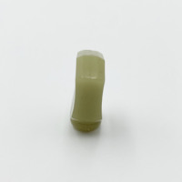Bouton de commande de guitare électrique vert émeraude rétro, capot de bouton de manivelle, style folk, pièces de rechange pour accessoires de guitare