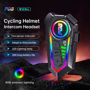 Y10 Max xe máy liên lạc trong thông tin liên lạc không dây Mũ bảo hiểm <span class=keywords><strong>intercom</strong></span> tai nghe với không thấm nước và phạm vi cuộc gọi dài thời gian chờ - Product Image 2