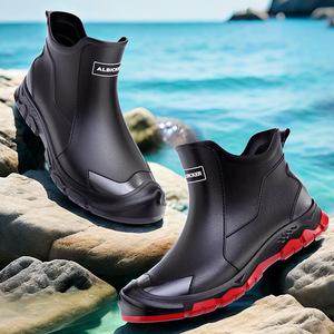 <span class=keywords><strong>Botas</strong></span> <span class=keywords><strong>de</strong></span> <span class=keywords><strong>Lluvia</strong></span> <span class=keywords><strong>Cortas</strong></span> <span class=keywords><strong>de</strong></span> PVC Nuevas, Tallas 36-45, Extra Grandes, <span class=keywords><strong>de</strong></span> Moda Invernal, <span class=keywords><strong>para</strong></span> Parejas, Hombres y Mujeres, Antideslizantes e Impermeables - Product Image 4