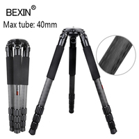BEXIN grand appareil photo en fibre de carbone robuste nouveau design trépied téléobjectif télescopique réglable professionnel
