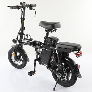 <strong>Folding</strong> Ebike on Promotion 14 Inch Full Suspension Electric City <strong>Bike</strong> Lithium Battery Rear Hub Motor Aluminum Frame <strong>for</strong> <strong>Sale</strong> - Product Image 2
