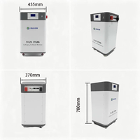 Batteries au lithium-ion pour stockage d'énergie solaire domestique murales 5kwh 10kwh 16kwh 20kwh 30kwh 40kwh 100kwh, pack de batteries Lifepo4 48v