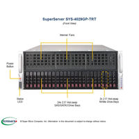 Servidor en rack 4U escalable doble Intel Xeon de Supermicro con disco duro de 1TB en stock, 2 unidades, 1 unidad