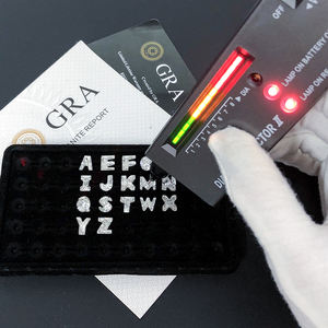 Precio de fábrica: Abalorios personalizados de 26 letras (A-Z) con moissanita sintética VVS de 0.8-2CT, color D, piedras sueltas con efecto de cambio de color para joyería DIY - Product Image 3