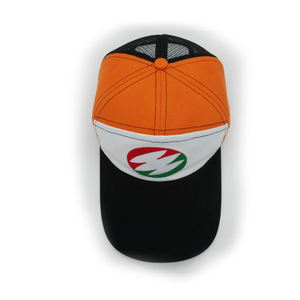 アクセサリー帽子カーブバンド7パネル野球帽メンズブランクトラック帽子カスタムロゴ付き - Product Image 1