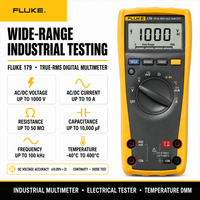 Fluke 179 True RMS Digital Multimeter 1000V Battery Powered High Accuracy Electrical Tester