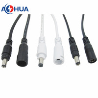 Connecteur à verrouillage rapide M13 connecteur DC mâle et femelle 5.5mm x 2.1mm prise d'alimentation/prise/adaptateur/prise avec câble pour bande Led