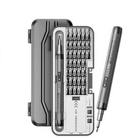 Set Obeng Listrik Kit Alat Presisi Industri Baterai Lithium-ion Isi Ulang Nirkabel Mini Bits Komputer Seluler