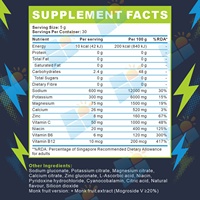 Fournisseur en gros de suppléments en poudre d'électrolytes OEM, boisson d'hydratation et de récupération à faible teneur en sucre avec complexe d'électrolytes, de minéraux et de vitamines