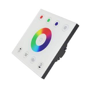 Controlador de Interruptor Táctil con Panel de Vidrio, Empotrado en Pared para Luces LED de un Solo Color, Iluminación Moderna para Hogar Inteligente - Product Image 2
