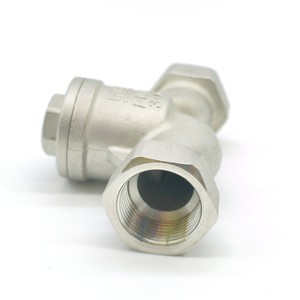 Vanne de retenue à filetage femelle en acier inoxydable 304, étanchéité PTFE, hydraulique, industrielle, pour <span class=keywords><strong>pompe</strong></span> à eau à vapeur, vannes de <span class=keywords><strong>relevage</strong></span> <span class=keywords><strong>anti</strong></span>-<span class=keywords><strong>retour</strong></span> - Product Image 2