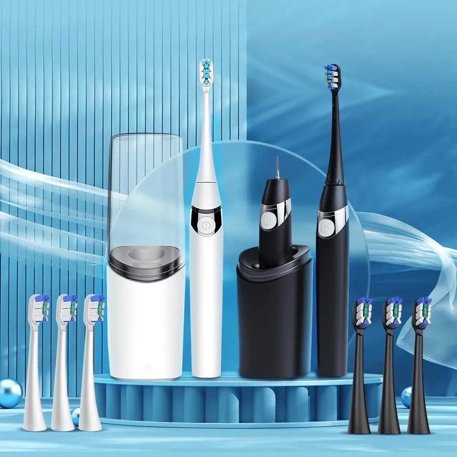 ผู้ผลิตแปรงสีฟันไฟฟ้า 3 โหมดการแห้งการสั่นสะเทือนแบบชาร์จไฟได้สมาร์ทท่องเที่ยวแปรงสีฟันโซนิคไฟฟ้าผู้ใหญ่