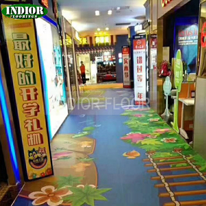 <span class=keywords><strong>3D</strong></span> Stampa di disegno di plastica del pvc del vinile pavimenti in singapore - Product Image 5