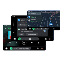Radio para Auto RCD360 PRO con Luz Verde, MIB, Android Auto, Carplay, Navegación, Menú Verde para VW y Skoda